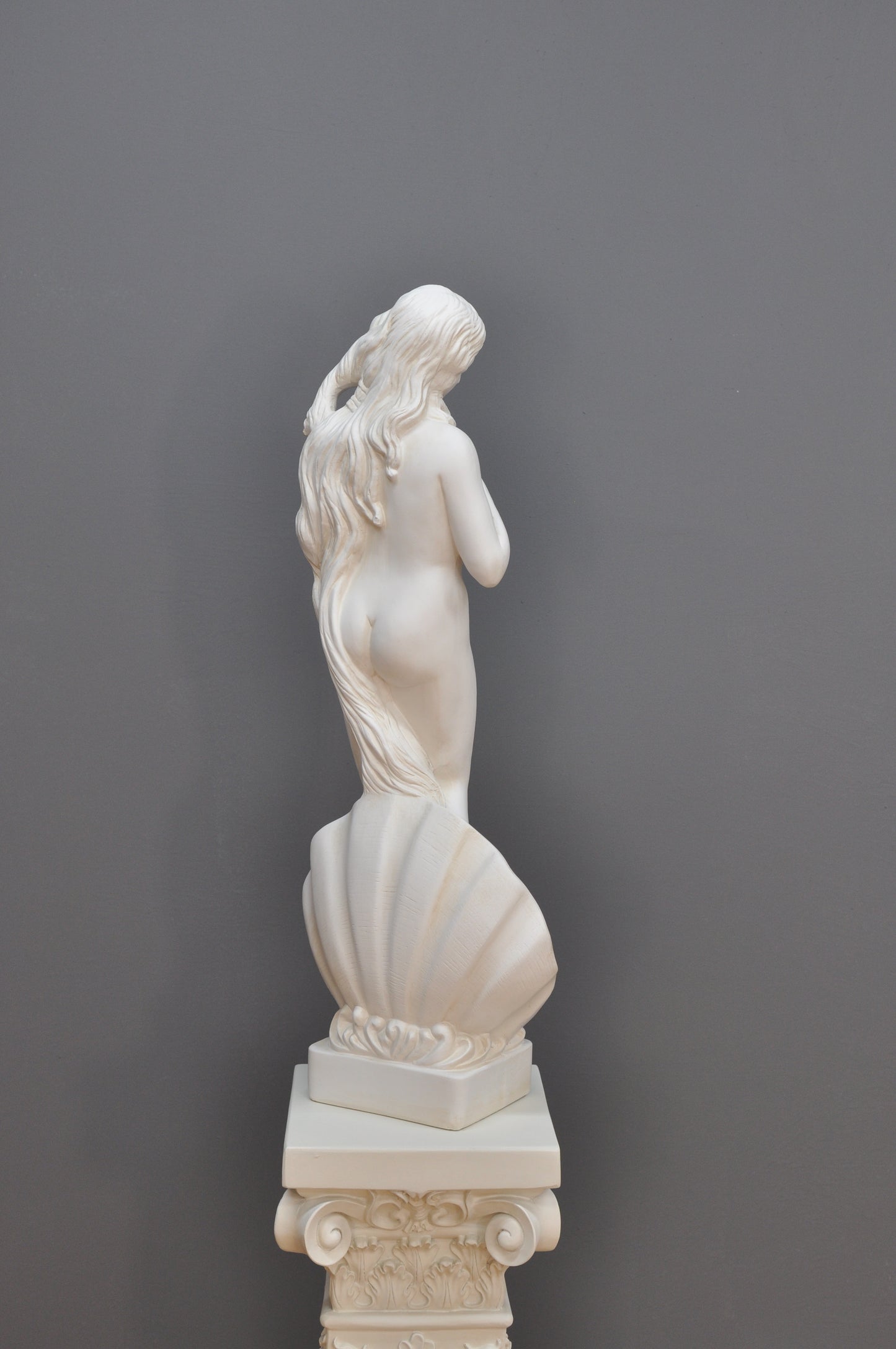 Frauenfigur Frauenstatue Skulptur Frauenbüste Handbemalt Vintage Stil Jugendstil