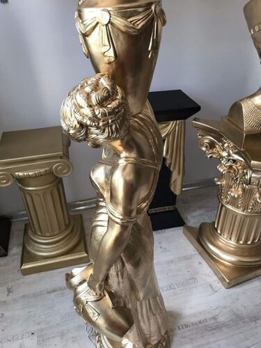 Figurenlampe Stehlampe Frauenlampe Griechische Antik Barockstil 170cm Hoch NEU