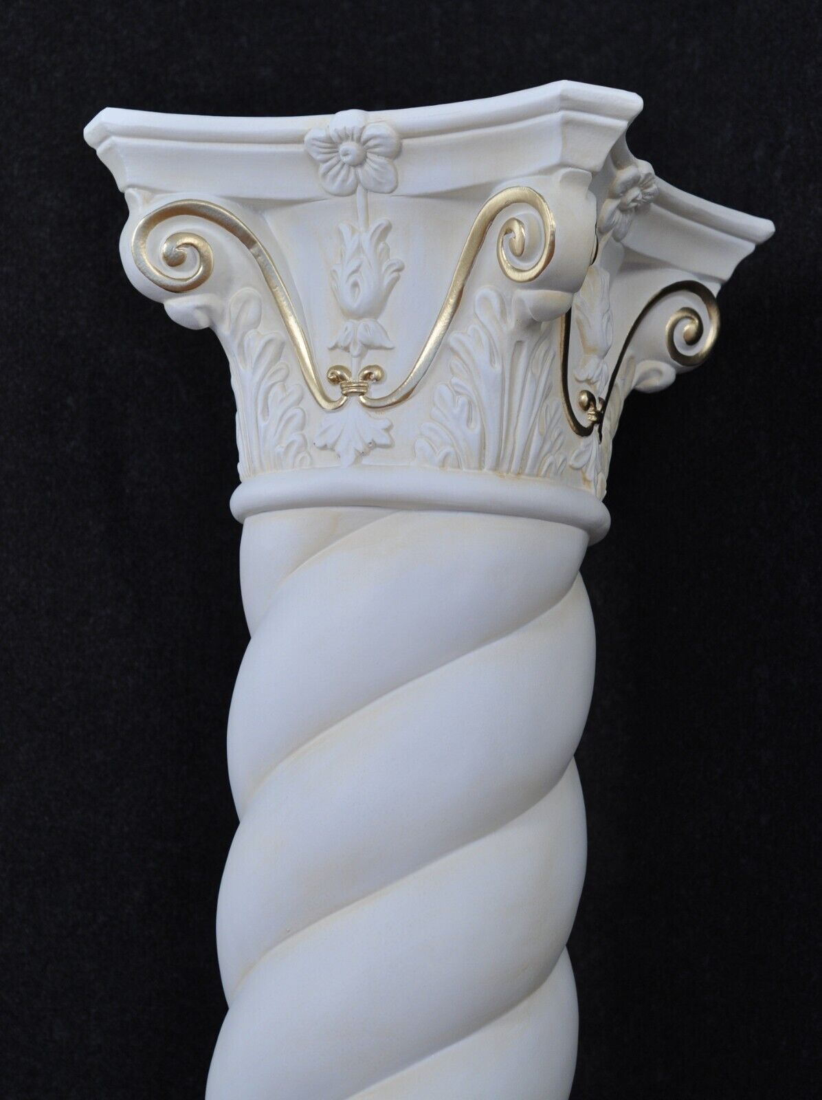 Säule Mäander Style Dekosäule 100cm Griechische Säulen Barock Podest Handbemalt