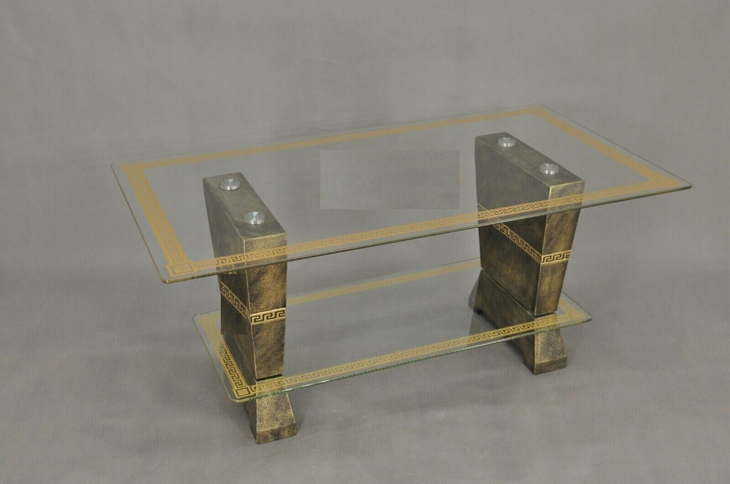 Designer Wohnzimmertisch Barockstil Couchtisch Antik Mäander NEU