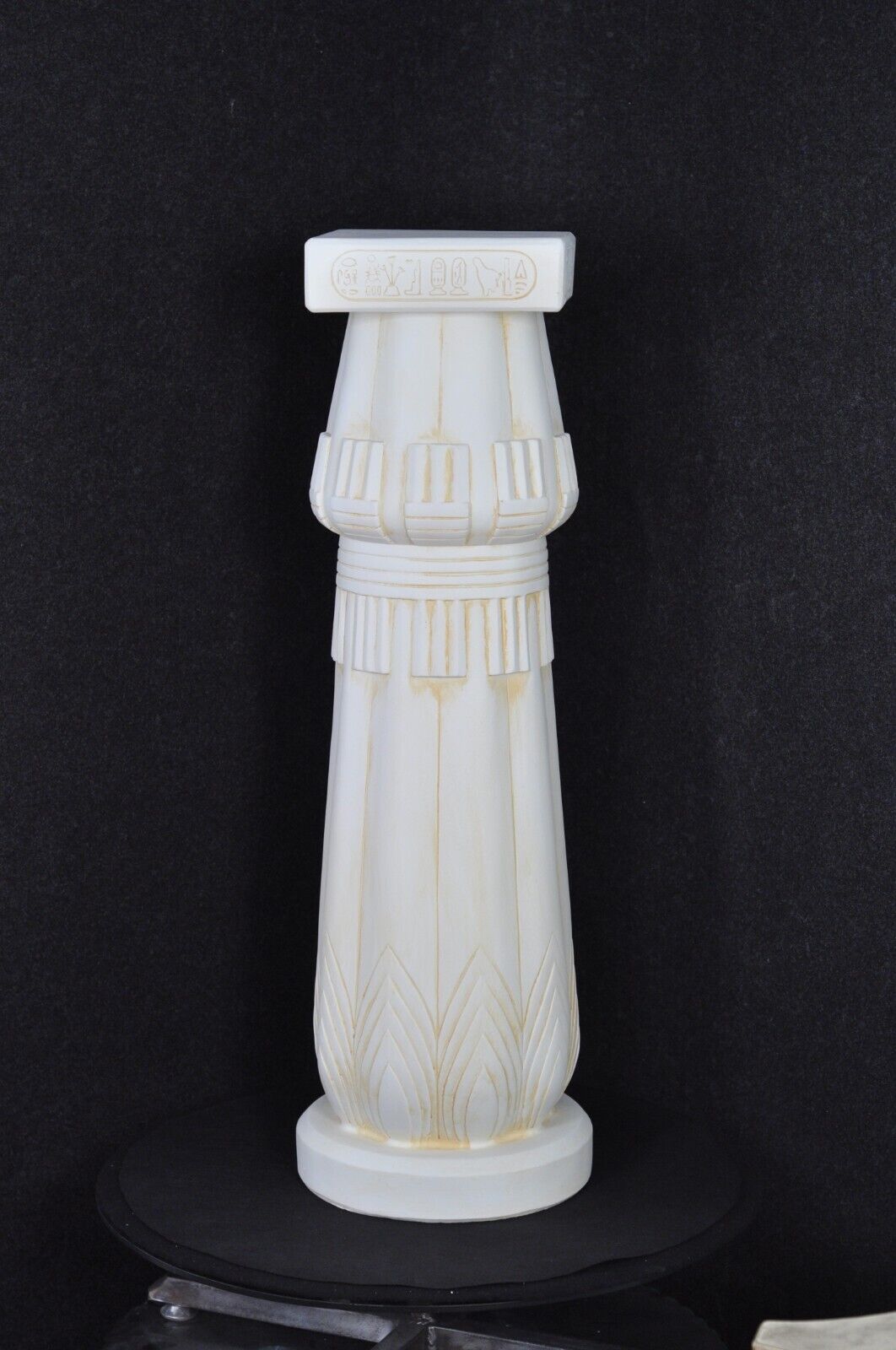 Säule Mäander Style Dekosäule 100cm Griechische Säulen Barock Podest Handbemalt