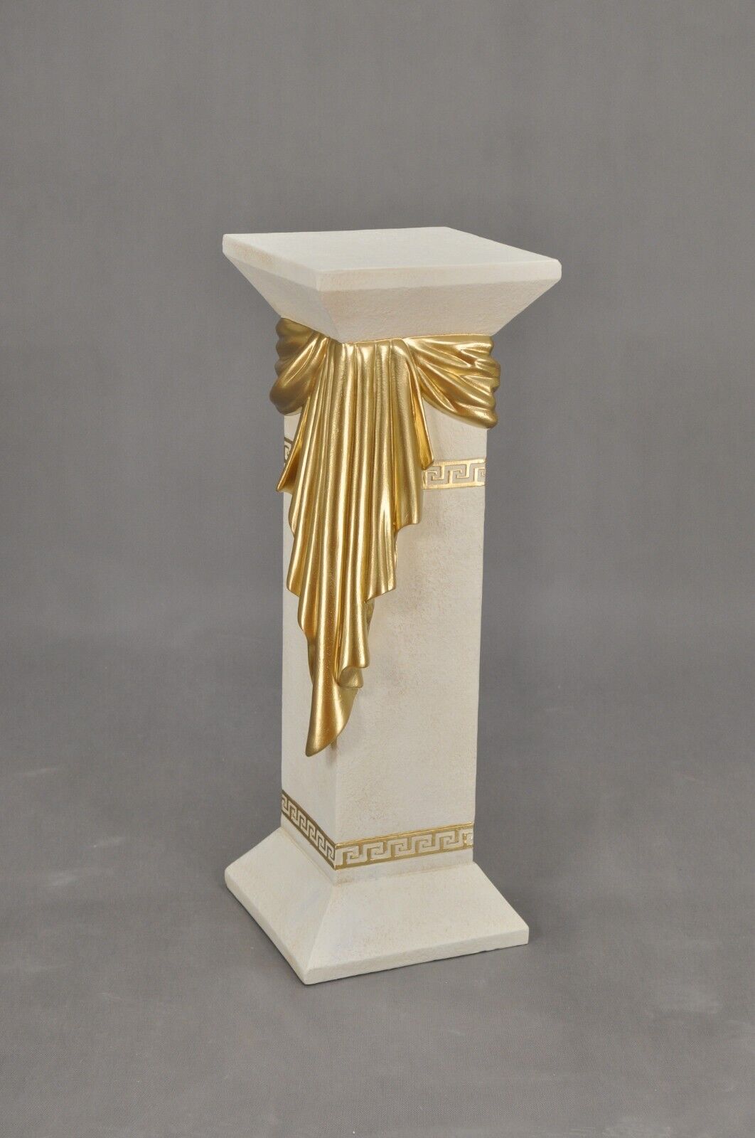 Säule Mäander Style Dekosäule 100cm Griechische Säulen Barock Podest Handbemalt