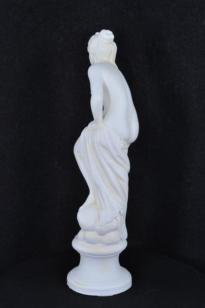 Frauenfigur Frauenstatue Skulptur Frauenbüste Handbemalt Vintage Stil Jugendstil