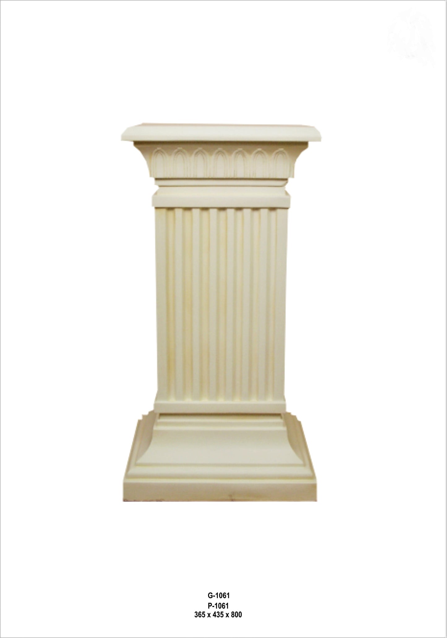 Säule Mäander Style Dekosäule Griechische Säulen Barock Podest Handbemalt