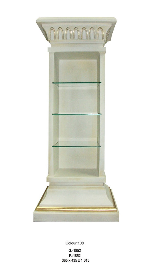 Barvitrine Vitrine im Barockstil Antik Mäander