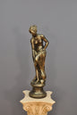 Frauenfigur Frauenstatue Skulptur Frauenbüste Handbemalt Vintage Stil Jugendstil