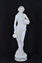 Frauenfigur Frauenstatue Skulptur Frauenbüste Handbemalt Vintage Stil Jugendstil