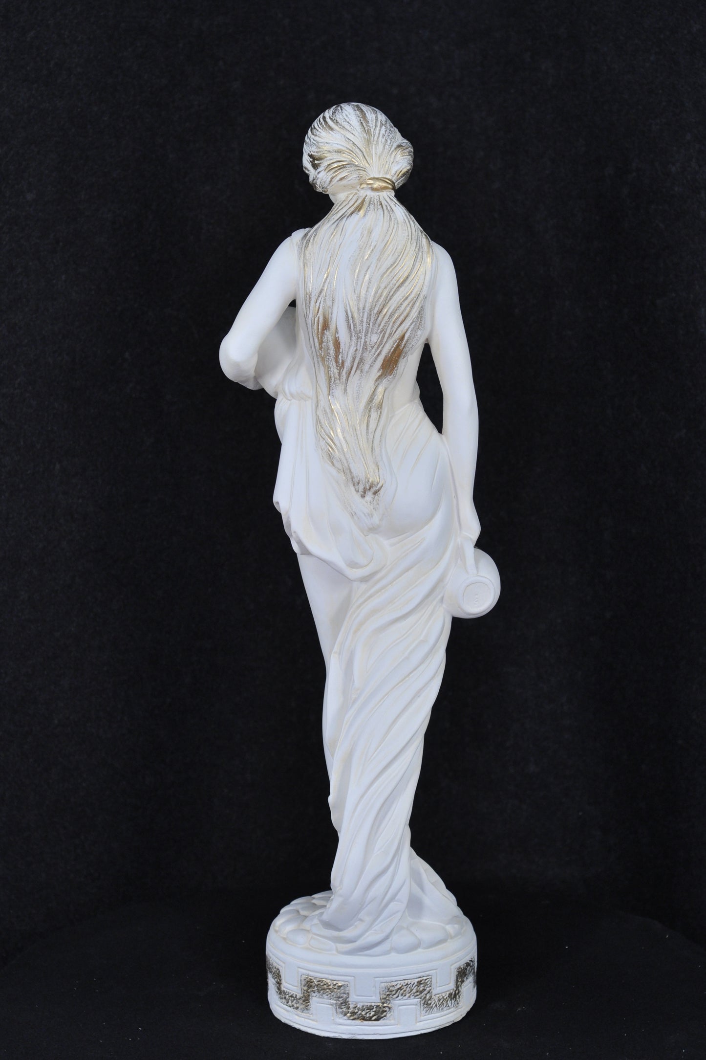 Frauenfigur Frauenstatue Skulptur Frauenbüste Handbemalt Vintage Stil Jugendstil
