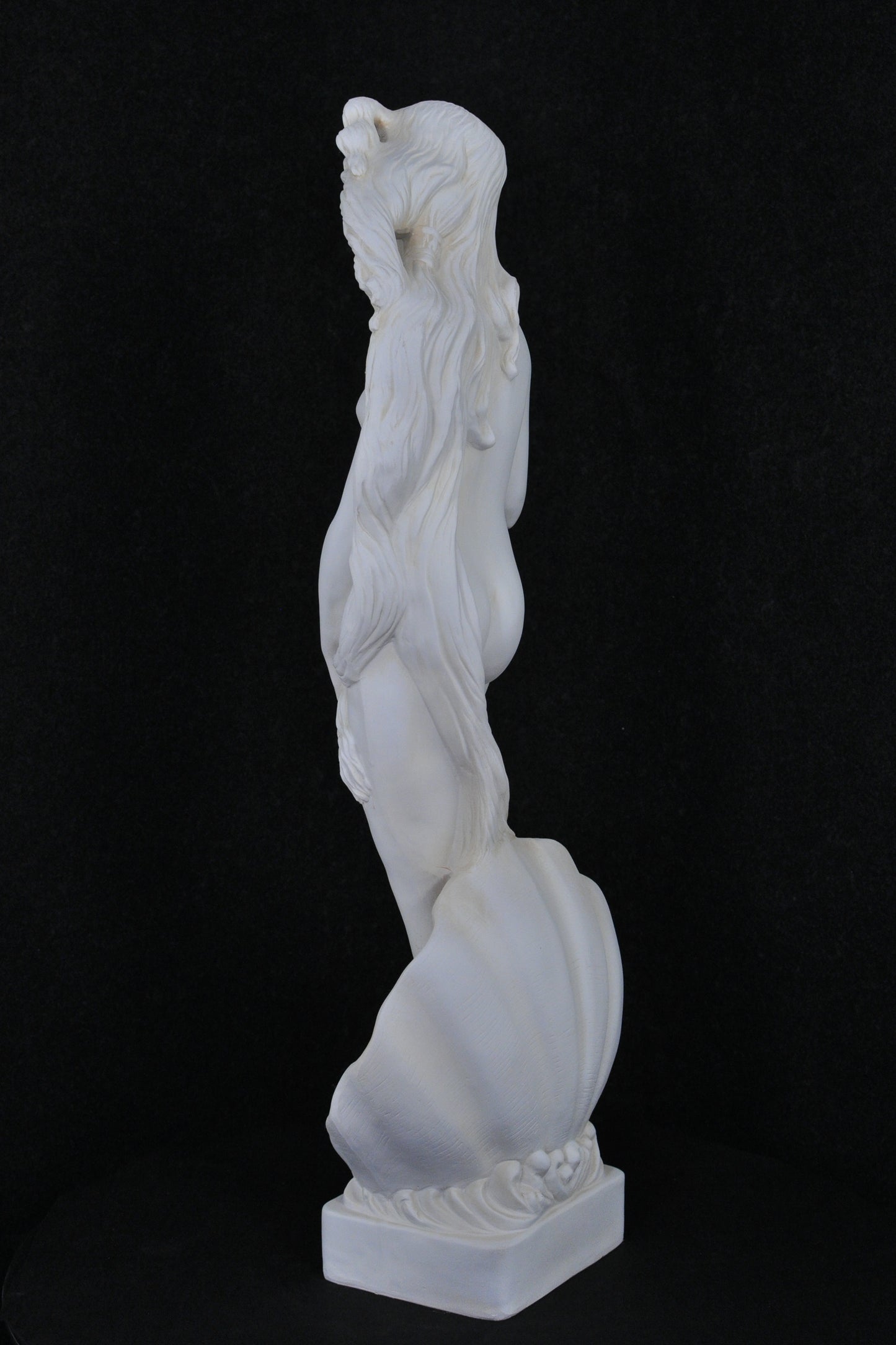 Frauenfigur Frauenstatue Skulptur Frauenbüste Handbemalt Vintage Stil Jugendstil