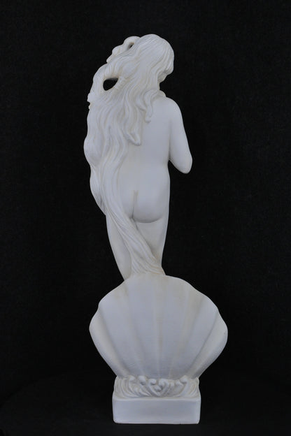 Frauenfigur Frauenstatue Skulptur Frauenbüste Handbemalt Vintage Stil Jugendstil