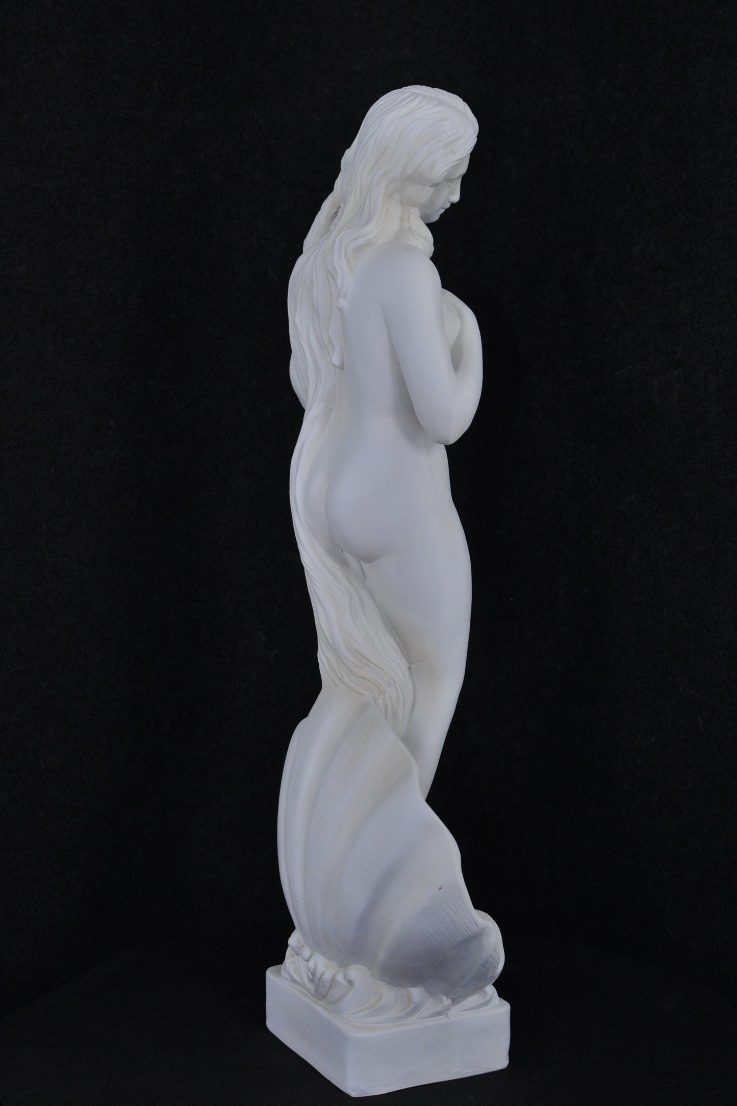 Frauenfigur Frauenstatue Skulptur Frauenbüste Handbemalt Vintage Stil Jugendstil