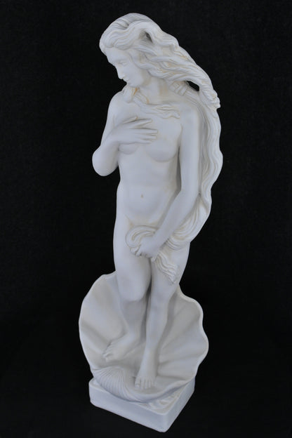 Frauenfigur Frauenstatue Skulptur Frauenbüste Handbemalt Vintage Stil Jugendstil