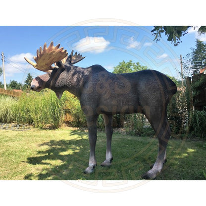 Elch Lebensgroß Elchfigur Lebensgroße Tierfiguren Hirsch Elchbulle Elchkuh Bulle