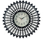 Große Wanduhr 55cm Wohnzimmer Designuhr Barock Stil Lautlos