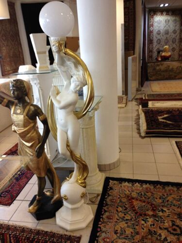 Figurenlampe Stehlampe Frauenlampe Griechische Antik Barockstil 200cm Hoch NEU