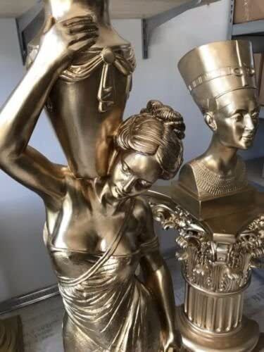 Figurenlampe Stehlampe Frauenlampe Griechische Antik Barockstil 170cm Hoch NEU