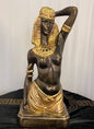 Ägyptische Büste Frau Tänzerin Tutanchamun Altes Ägypten Kunstwerk NEU