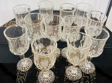 Gläser Kristallglas Transparent 200 Ml Hochwertig 12 Gläser für 12 Personen