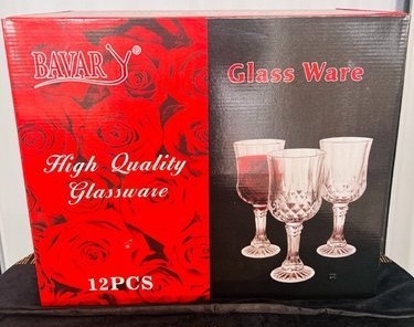 Gläser Kristallglas Transparent 200 Ml Hochwertig 12 Gläser für 12 Personen