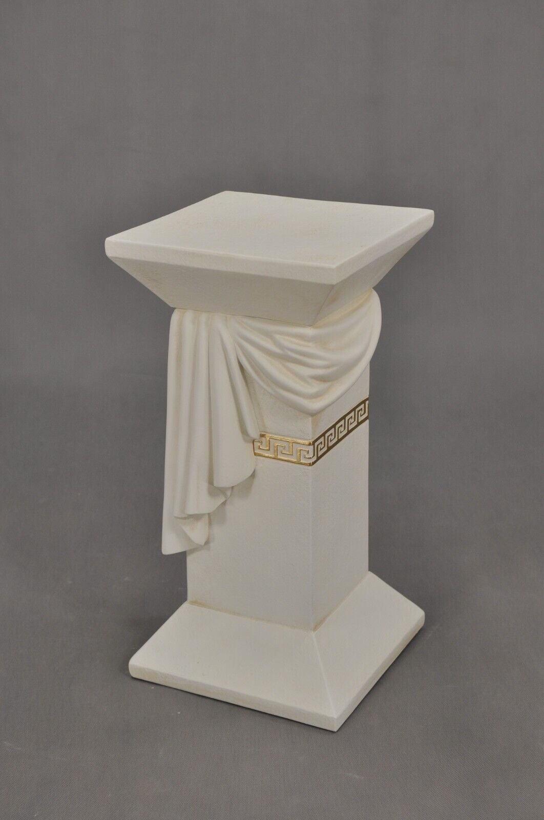 Säule Mäander Style Dekosäule 55cm Griechische Säulen Barock Podest Handbemalt