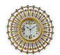 Große Wanduhr 45cm Wohnzimmer Designuhr Barock Stil Lautlos