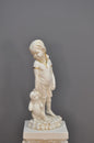 Frauenfigur Frauenstatue Skulptur Frauenbüste Handbemalt Vintage Stil Jugendstil