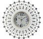 Große Wanduhr 45cm Wohnzimmer Designuhr Barock Stil Lautlos