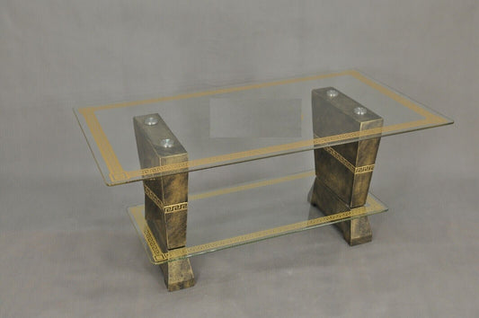 Designer Wohnzimmertisch Barockstil Couchtisch Antik Mäander NEU