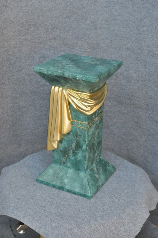 Säule Mäander Style Dekosäule 55cm Griechische Säulen Barock Podest Handbemalt