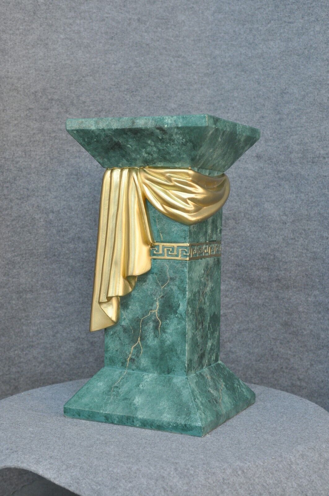 Säule Mäander Style Dekosäule 55cm Griechische Säulen Barock Podest Handbemalt