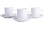 Kaffeetassenset für 6 Personen 12 Tlg Golf Design Tassen + Untertassen NEU