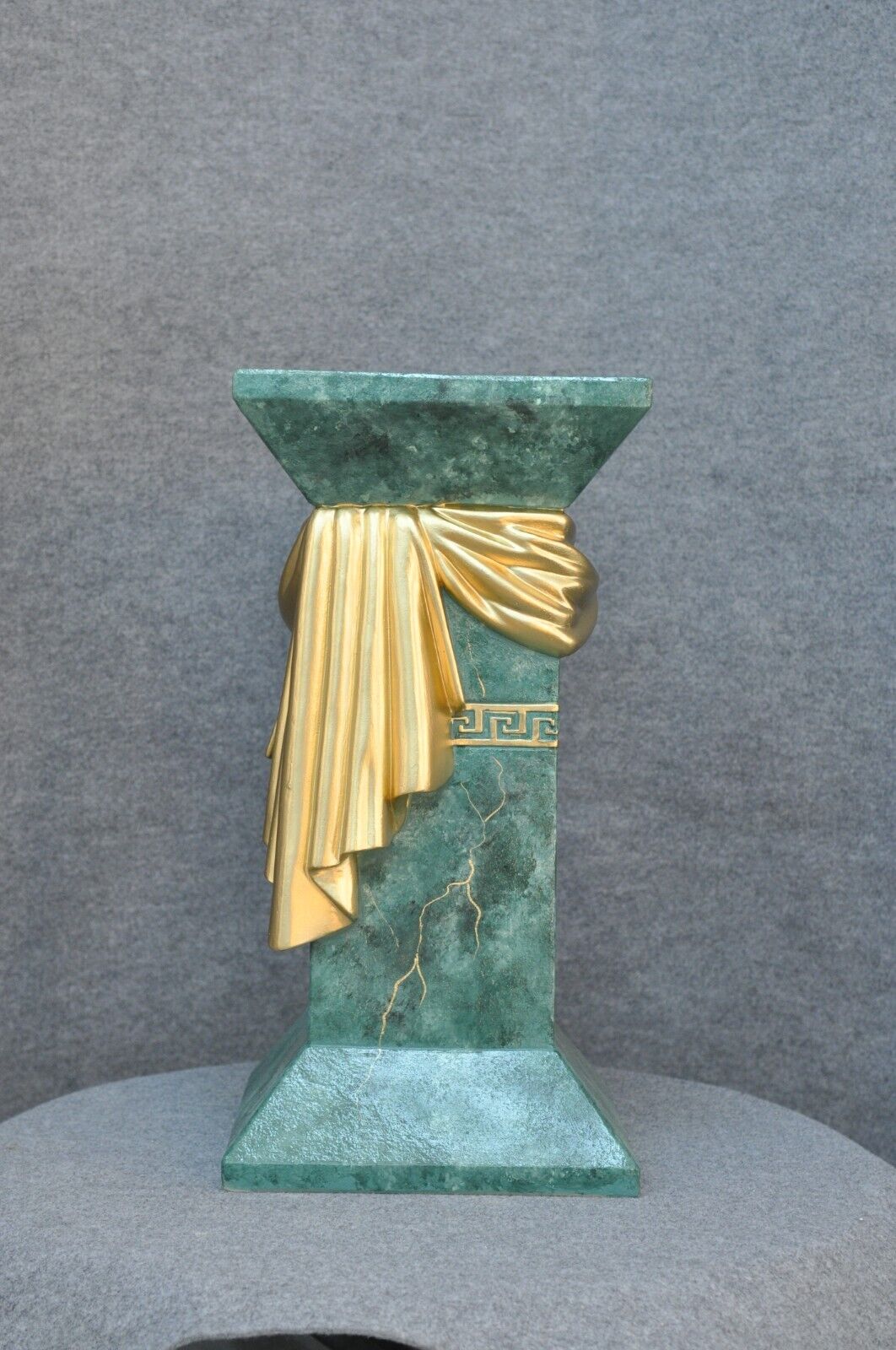 Säule Mäander Style Dekosäule 55cm Griechische Säulen Barock Podest Handbemalt