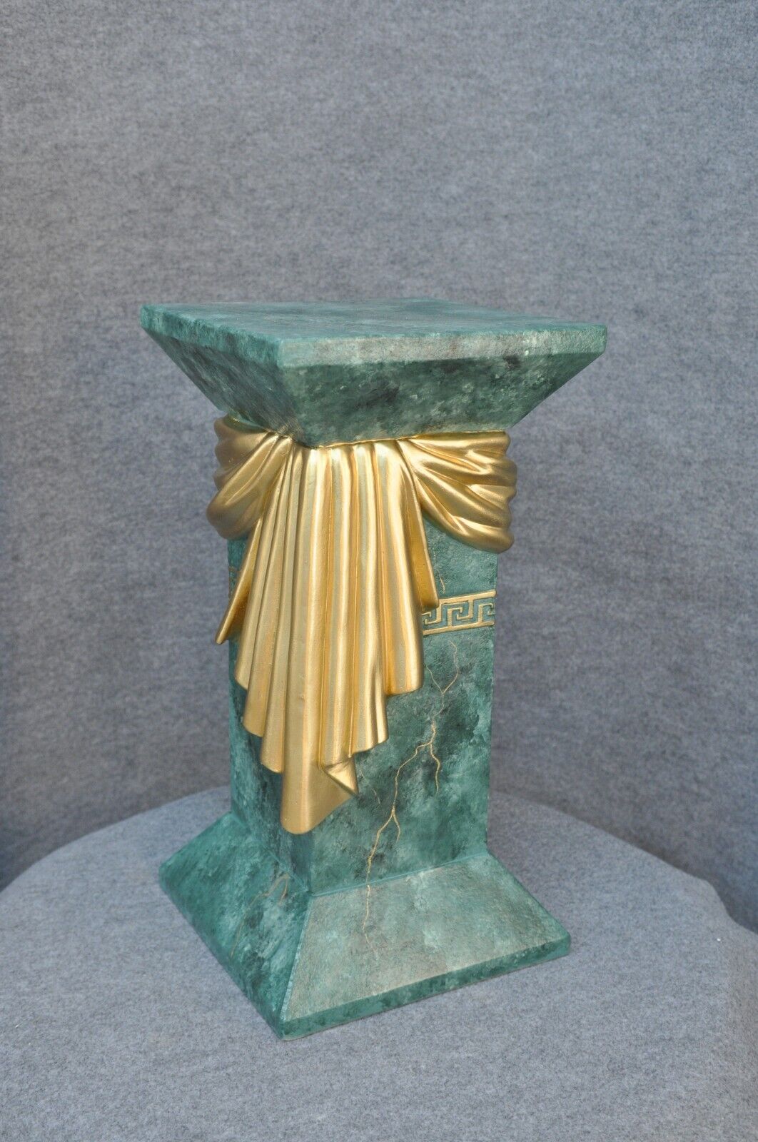 Säule Mäander Style Dekosäule 55cm Griechische Säulen Barock Podest Handbemalt
