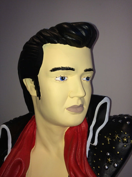 Elvis Presley Figur, Büste Rock n Roll Legende 50er Jahre Rockstar und Filmstar