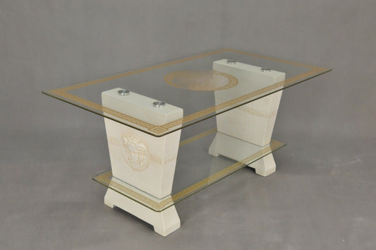 Designer Wohnzimmertisch Barockstil Couchtisch Antik Mäander NEU