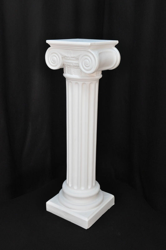 Säule Mäander Style Dekosäule 90cm Griechische Säulen Barock Podest Handbemalt
