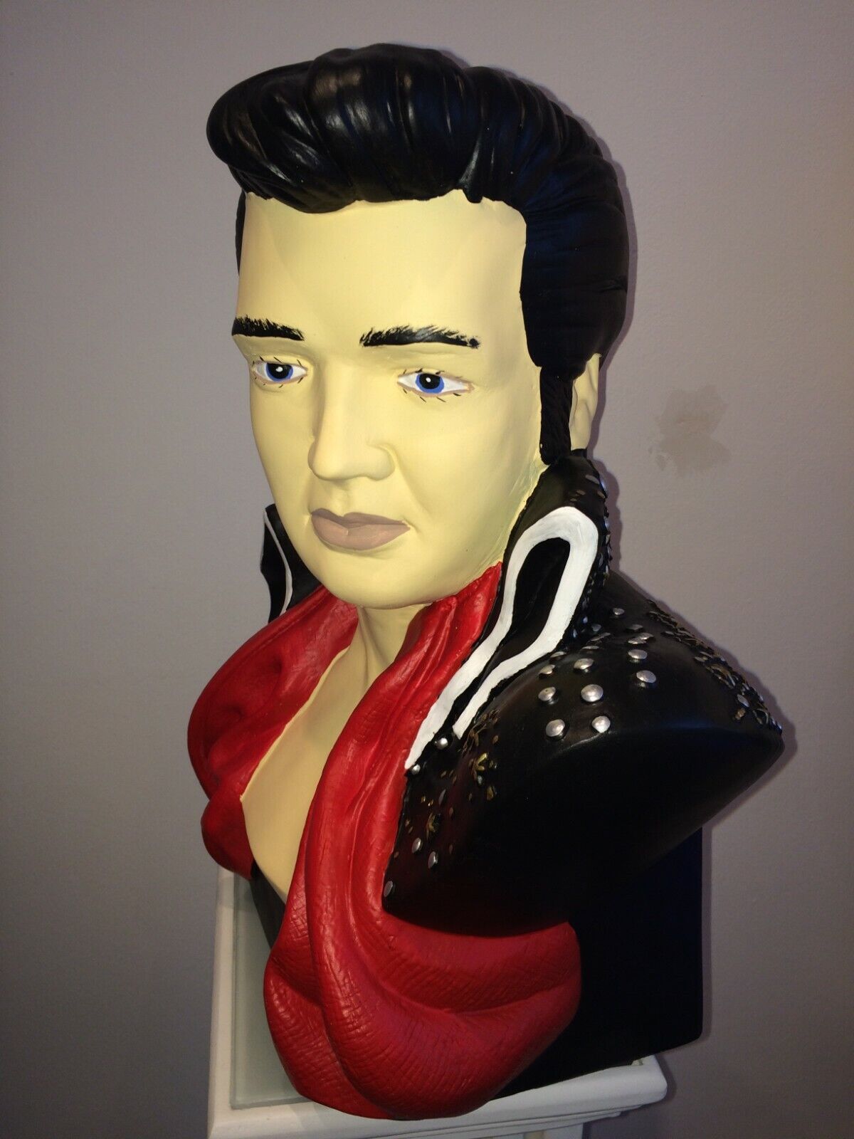 Elvis Presley Figur, Büste Rock n Roll Legende 50er Jahre Rockstar und Filmstar