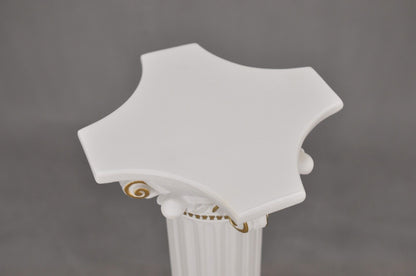 Säule Mäander Style Dekosäule 75cm Griechische Säulen Barock Podest Handbemalt