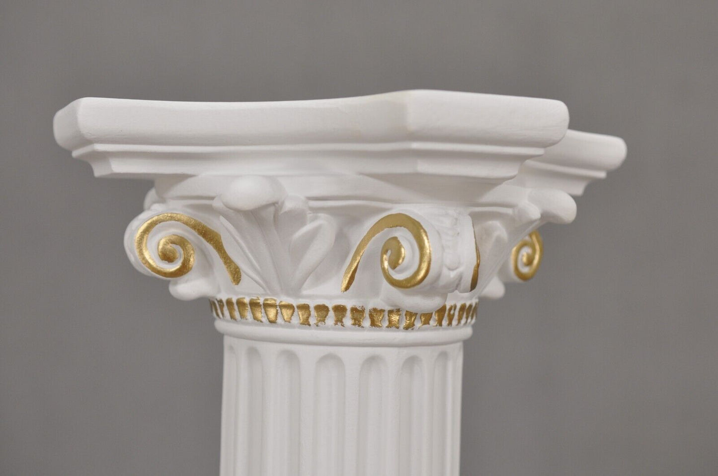 Säule Mäander Style Dekosäule 75cm Griechische Säulen Barock Podest Handbemalt